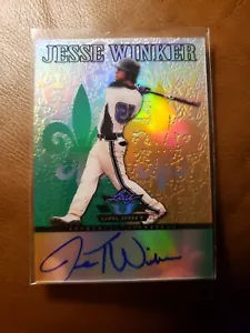 2012 Leaf Valiant Auto Jesse Winker #VA-JW1 Auto - Picture 1 of 2