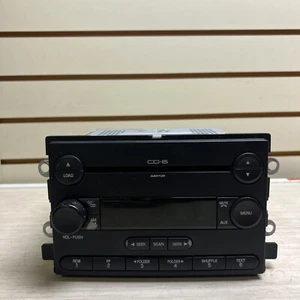 2005 Ford Freestyle OEM AM FM Radio 6 CD Player Auxiliary Input 5F9T-18C815-GB - Picture 1 of 6