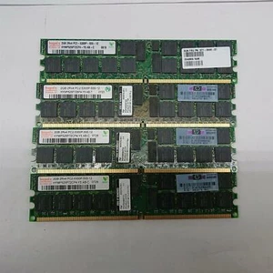 4x2GB 8GB RAM Kit PC2-5300p 667MHz 240pin Serveur Mémoire - Photo 1/7
