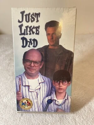 "Just Like Dad" (VHS 1995) Wallace Shawn - Feature Family Films New Sealed - Image 1 of 2