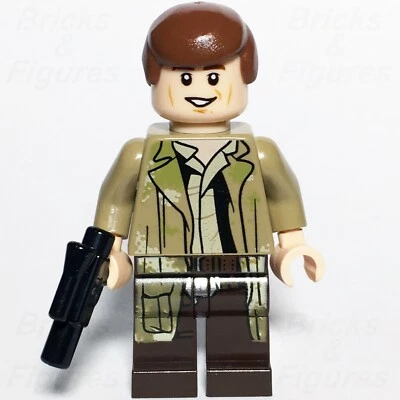 LEGO® Star Wars Han Solo Minifigure Endor Outfit Rebel Pilot 75094 sw0644 ROTJ - Image 1 of 3
