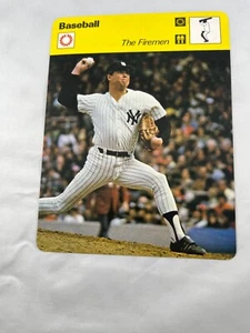 Hall of fame Goose Gossage Firemen Sportscaster baseball cards - Picture 1 of 2