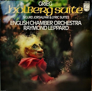 GRIEG: Holberg Suite+2-M1980LP DUTCH IMPORT LEPPARD/ENGLISH CHAMBER ORCHESTRA - Picture 1 of 1