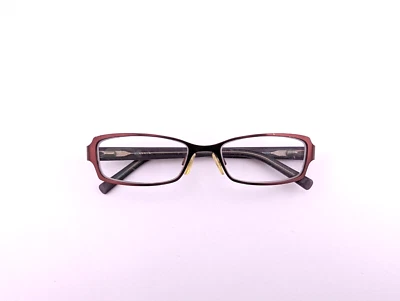 Gafas Calvin Klein, solo monturas, 5189 604, 51-16-130, metal, rojo, borde completo Foto 1 de 4