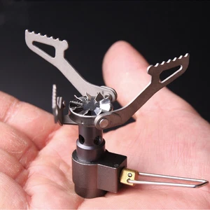 Folding Titanium Alloy Outdoor Cooking Burner Gas Stove 25G BRS-3000T 2700W - Picture 1 of 6