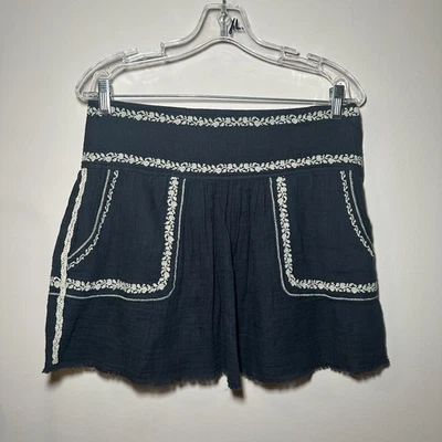 Isabel Marant Etoile Boho Embroidered Women’s Tribal Print Mini Skirt Size 38 - Image 1 of 4