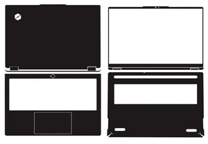 Carbon Vinyl Laptop Sticker Skin Decals Cover for MECHREVO 14X ProA-9CC4U 14" - Afbeelding 1 van 34