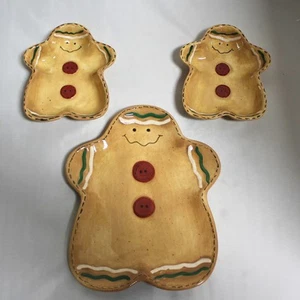 Lote de 3 platos de colección La Dolce Vita: pan de jengibre de la abuela - Imagen 1 de 4