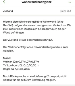 wohnwand weiß hochglanz modern - Bild 1 von 8