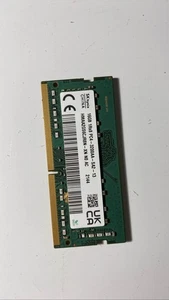 SK Hynix 16 GB 1Rx8 PC4-3200AA DDR4 3200 MHz SODIMM computer portatile RAM HMAA2GS6CJR8N - Foto 1 di 2