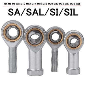 Female/Male Rod End, Bearing Steel Bearing Rose Joint Left / Right Thread M4-M36 - Picture 1 of 64