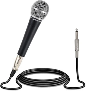 Pyle Professional Moving Coil Dynamic Handheld Microphone + 15' Cable PDMIC58 - Picture 1 of 7