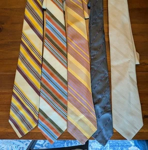 Drittes Paket mit 5 Vintage Krawatten für Herren - Bild 1 von 2