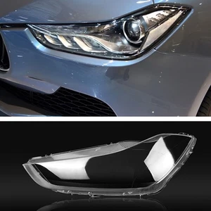 Car Headlight Cover Shell Lens For Maserati Ghibli 2014-2022 2015 Front Left - Picture 1 of 9