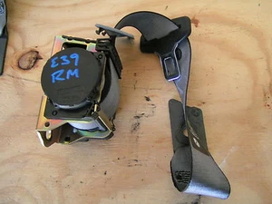 BMW E39 525 528 530 540 M5 OEM REAR MIDDLE SEAT BELT SEATBELT GRAY GREY 5 SERIES - Picture 1 of 1