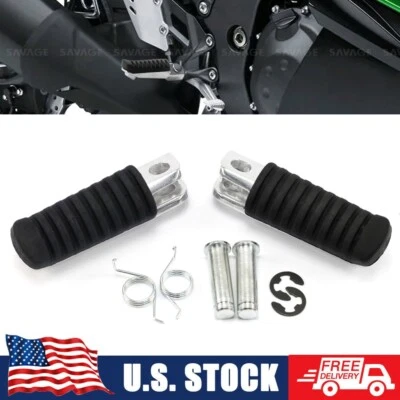 Adaptadores de estriberas delanteras Rider para KAWASAKI NINJA ZX6R 400 650/R VERSYS 650 ER6N Foto 1 de 4