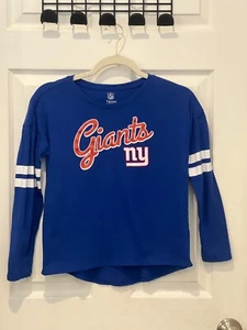 NY Giants Girls NFL Team Apparel- Size L - Picture 1 of 3