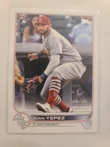 2022 Topps Series 2 Juan Yepez RC #506 SP Photo Variation St. Louis Cardinals - Picture 1 of 2