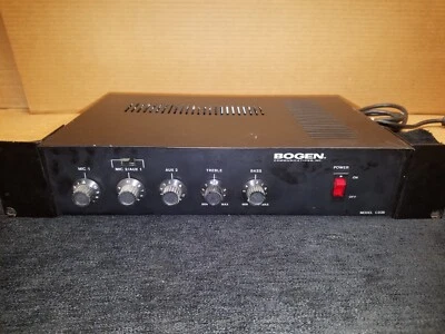 Bogen C60 60W Amplifier With Rack Panel Mounts! - Image 1 of 4