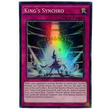 YUGIOH King's Synchro INOV-EN067 Super Rare Card 1st Edition NM-MINT