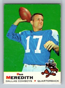 1969 Topps Don Meredith #75 - Dallas Cowboys