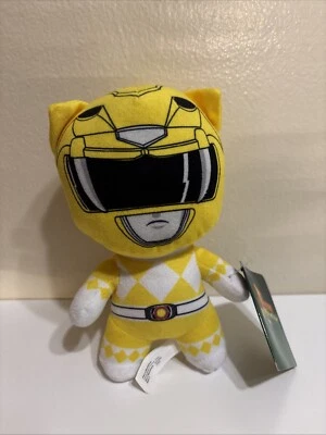 Mighty Morphin Power Rangers Yellow Ranger Plush 7" Toy Factory NEW 2024 - Image 1 of 2