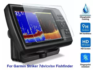 Pellicola Vetro Temperato Pellicola Protettiva Schermo per Garmin Striker 7dv/7cv/7sv - Foto 1 di 3