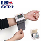 Automatic Wrist High Blood Pressure Monitor BP Cuff Machine Heart Rate Gauge Kit