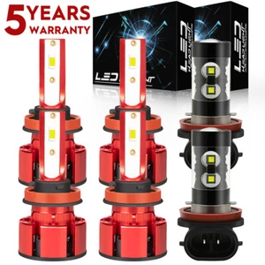 Faro antiniebla haz alto bajo Z4QC para Nissan Rogue 2014-2020 6000K LED - Imagen 1 de 11
