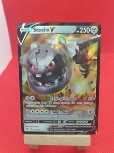 Steelix V - 115/185 - Rare Holo Card - Pokemon Vivid Voltage - Foto 1 di 2