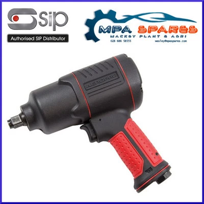 SIP 07212 AEROPRO COMPOSITE 1/2" TWIN HAMMER AIR IMPACT WRENCH - 1/4" BSP - Image 1 of 2