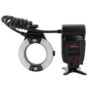 Meike MK-14EXT ETTL Macro ring flash AF assist lamp For Canon 70D 7DII 5Ds R - Bild 1 von 6