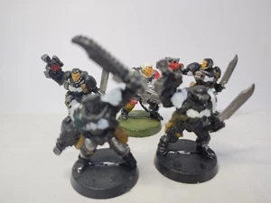 Warhammer 40k Space Marines Scouts Squad w Leader X 5 Rogue Trader Era Metal - Picture 1 of 5