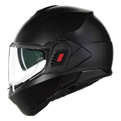 CASCO APRIBILE REVERSIBILE NOLAN N120-1 CLASSICO N-COM 302 NERO OPACO TAGLIA L - Image 1 of 4