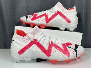 PUMA Future Ultimate FG Soccer Shoes Football Sport White NWT 107355-01 Sz 11.5 - Picture 1 of 7