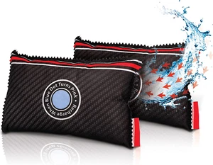 Car Dehumidifier Bag 2 Pack | Absorbs Moisture, Damp, & Condensation on Windscre - Picture 1 of 12