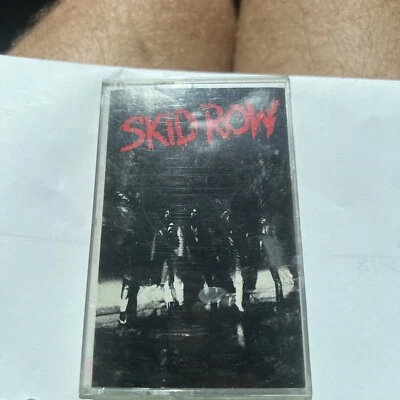 SKID ROW - Self Titled - Cassette Tape - Sebastian Bach ~~~ PLAY TESTED! - Image 1 of 4