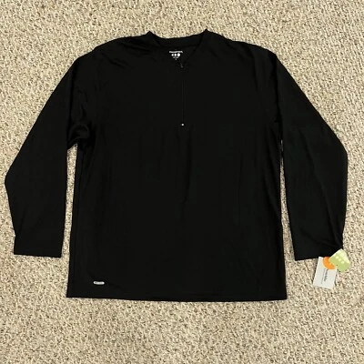 Prospirit Running Shirt Mens 1/4 Zip Long Sleeve Pullover New - Image 1 of 4