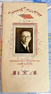 Fair School District No. 1 April 24 1925 Garnett Lentz School Souvenir - Picture 1 of 8