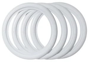 Motorbike wide profile white wall portawall inserts for 16'' tyres - Picture 1 of 2