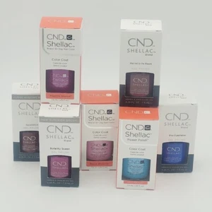 CND Shellac - Pick Your Colour - A-D - Top, Base Coat, DURAFORCE, XPRESS5 - Picture 1 of 66