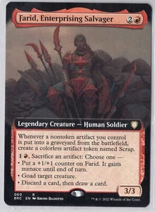 1x Farid, Enterprising Salvager*Extended Art* - The Brothers' War: Commander- NM - Bild 1 von 1