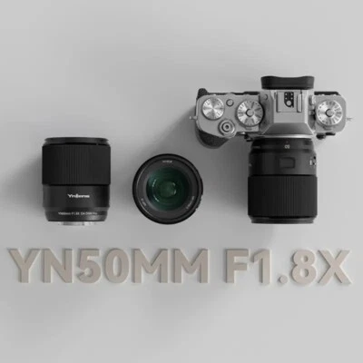 Yongnuo YN50MM F1.8X DA DSM PRO Auto Focus Large Aperture Lens for Fujifilm X - Image 1 of 4