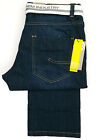 Mens Enzo Standard Regular Fit Basic Fashion Jean Zip Fly Ez 324 - Dark Blue