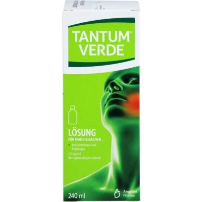 ANGELINI PHARMA DEUTSCHLAND GMBH TANTUM VERDE 1,5 mg/ml Lösung z.Anw.i.d.Mundhöhle 240 ml PZN 10253073
