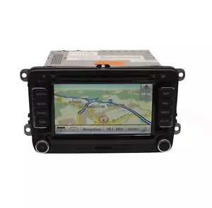 VW RNS 510 DVD Radio Navigation EU MAP V17 Touchscreen MP3 SD VW Caddy Touran - Picture 1 of 8