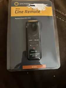 Pro Master Wired Cine Rrmote Replaces Sony RM-VPR1 - Code9169 - Picture 1 of 8