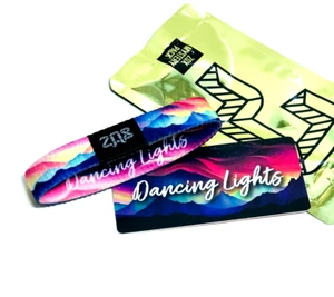 Pulsera ZOX *LUCES DANZANTES* Plateada Individual Med Mys con Tarjeta - Imagen 1 de 3