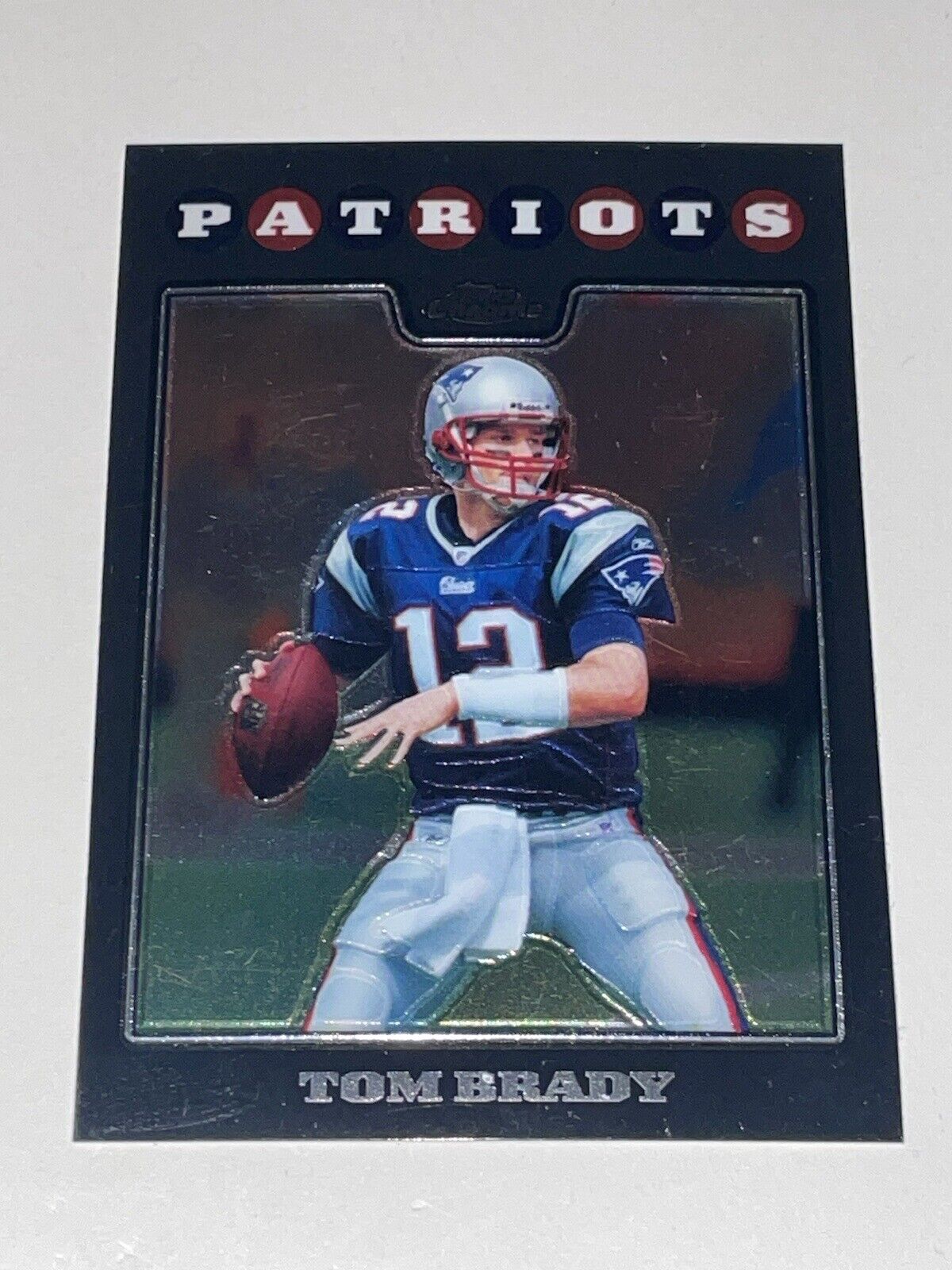2008 Topps Chrome Tom Brady #TC3 Patriots/Bucs