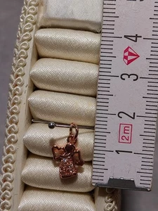 Schutzengel Rosè Vergoldet,Kettenanhänger Nachlass Auflösung Sammlung Unbenutzt  - Bild 1 von 5